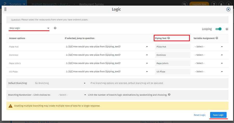 Survey Software Help Image
